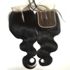 Wholesale Factory Price 9A Grade mink brazilian wavy hair virgin dubai closure