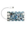Usb Hub Chip PCB Board with VGA HD-MI USB 2.0 RJ45 PD Charging