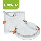 2016 hot demand products Square back lit led panel light super slim downlight office led panel light
