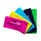 Terry Hand Towel Cloth Cotton Terry Hand Gym Towel Custom Embroidery Logo Wash Cloth Certified By OEKO-TEX