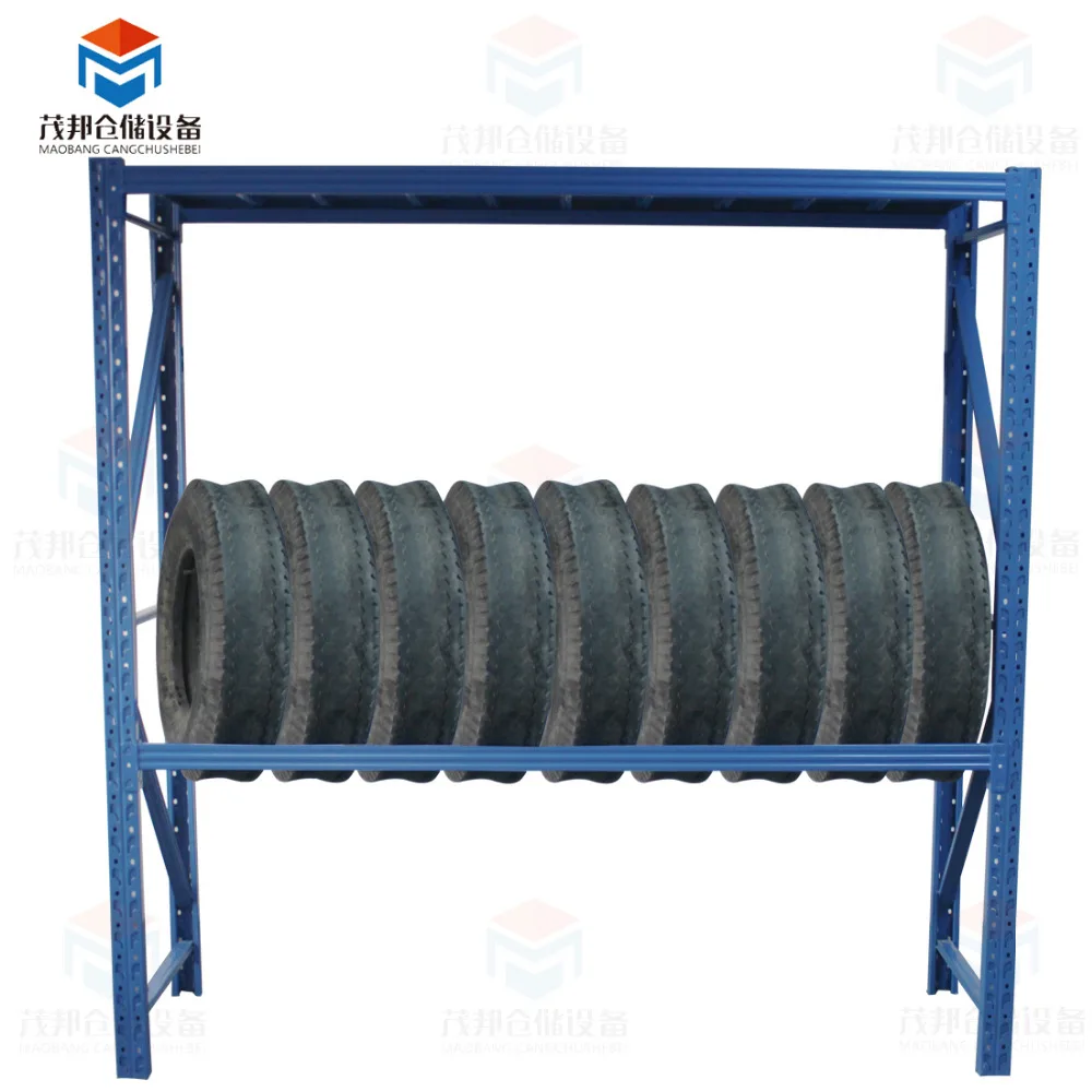 Durable Personnalisable De Garage Industriel de Stockage de Pneu en métal De Stockage D'entrepôt de support de pneu
