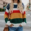 /product-detail/rainbow-striped-cashmere-sweater-women-knitted-plus-size-pullover-boutique-clothes-60848794486.html