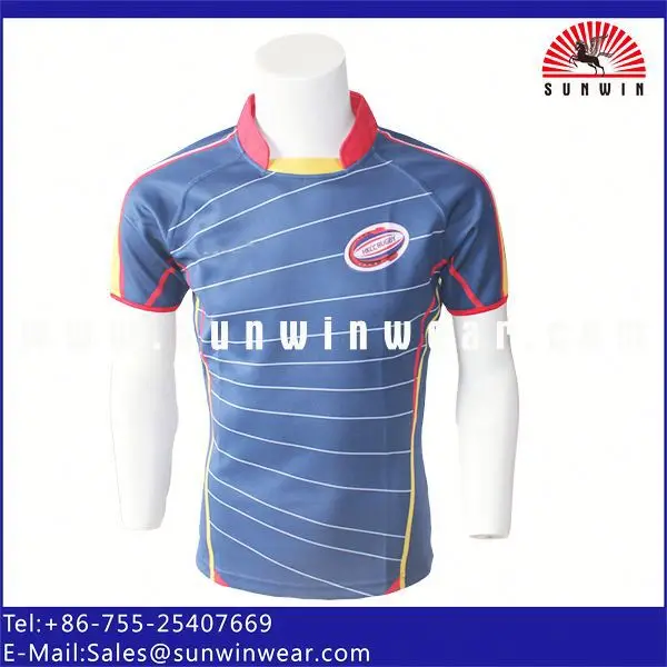 argentina rugby shirt/Blank Sublimation American Football Training Jersey