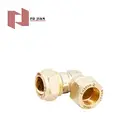 16x16 90 Elbow double nickle plated pipe fitting with stainless steel cover
