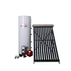 Reliable quality high efficiency energy hot water pipe heat pipes collector separated pressure solar heater