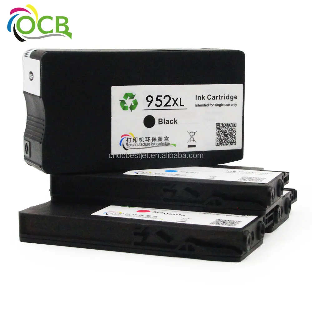 4 Ink Cartridge for HP OfficeJet Pro 7740 8210 8216 8702 8710 8715 Printer 952XL