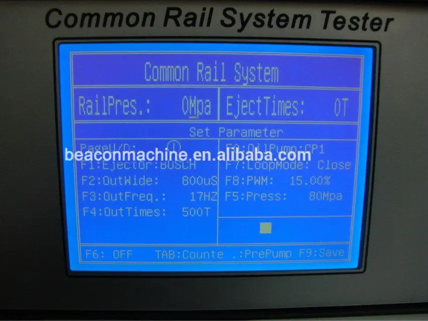 CR2000A or CRS3 common rail electronic piezo injector tester and pump tester with piezo function