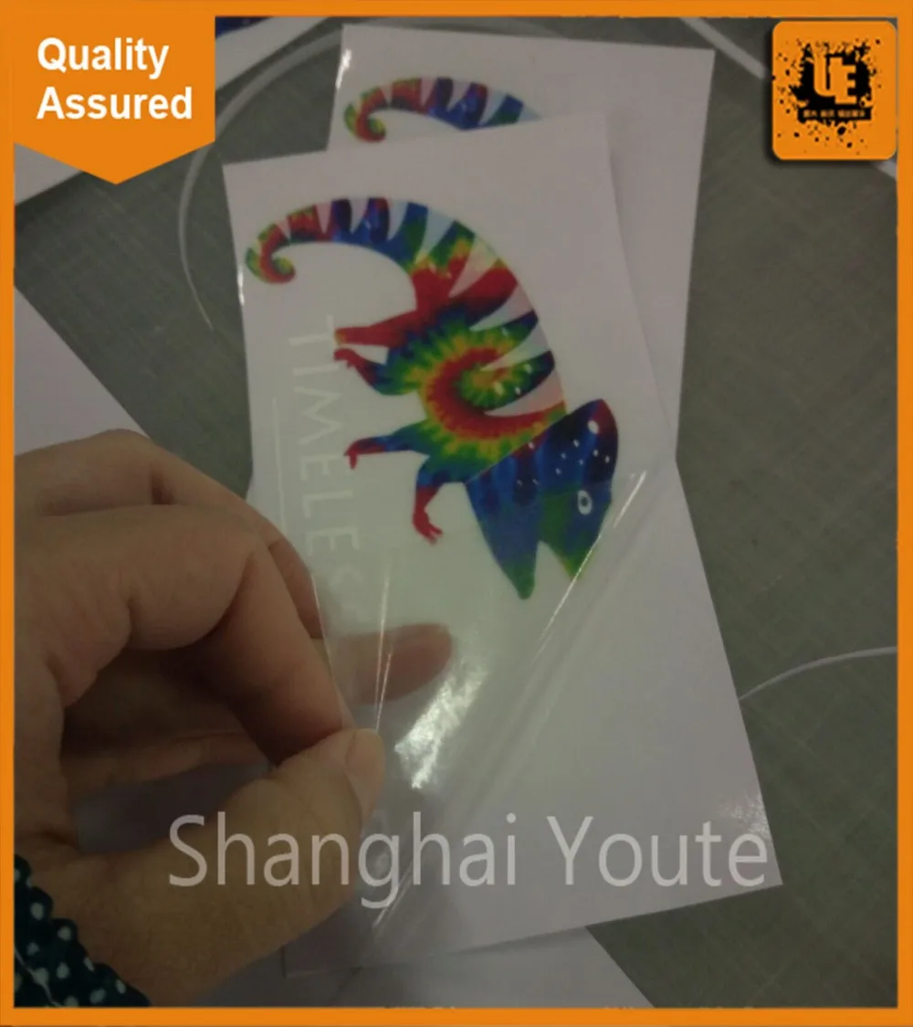 customized logo waterpoof vinyl sticker,pvc wall sticker uv resistant mirror wall decal