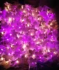2018 new outdoor decorative wedding parterre plastic rose flower bed LED string light