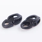 Custom gunmetal engraved metal zipper slider pulls for jacket coat