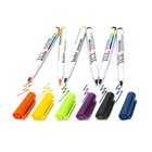 Customized 12 colors Dry Erasable non-toxic fabric marker colorful whiteboard pen for school office