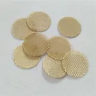 20mm diameter brass mesh tobacco filter smoking pipe screen