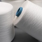raw white polyester spun yarn virgin yarn 20/1 30/1 40/1