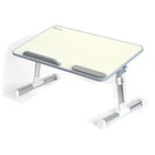 Aluminum 17 Inch Office Computer Desk Hospital Bed Side Adjustable Table Portable Laptop School Desk Stand