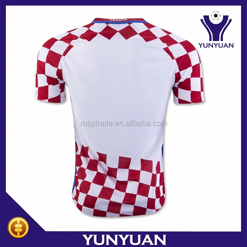 ナショナルチーム安い卸売クロアチアヨーロッパサッカージャージー仕入れ・メーカー・工場