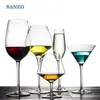 SANZO Bar Wine Glasses Handmade Big Capacity Glass Stylish