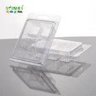 Custom 6 Cavities Clamshell/Blister Packaging for Wax Melts