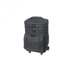 2019 Retractable Auto Lock 3 Layer Handle Rolling Cooler Bag With Wheels