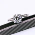 Wholesale 925 Sterling Silver Cubic Zirconia Jewelry Ring For Girls