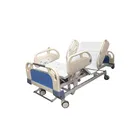 4pcs ABS Bedside Railing ICU Electrical 5 Function Nursing Hospital Medical Bed for Elderly