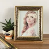 Gold Plastic Ornate Embroidery Picture Frames Photo Frames Manufacturers