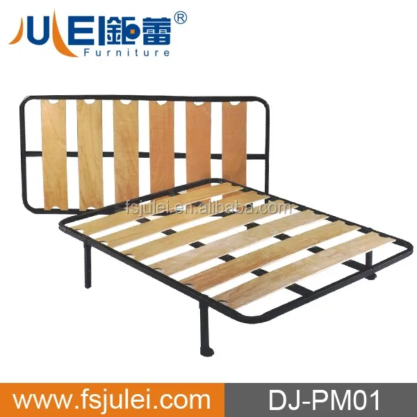 Metal Wide Slat E1 Standard Black Wooden Bed Base Buy Metal Bed Base