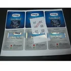 Permanent adhesive destructible vinyl eggshell stickers,hot sale graffiti sticker art