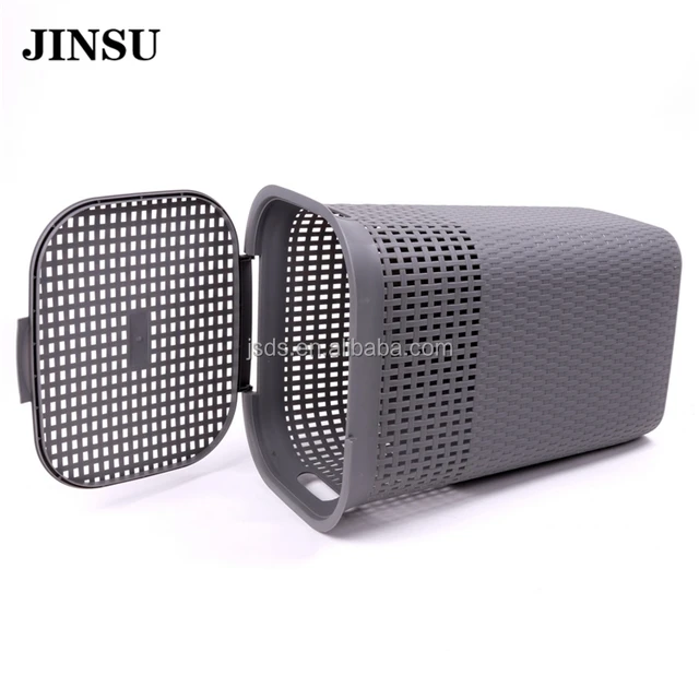 good price plastic stackable hanging hamper laundry basket for