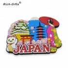 Custom Souvenir Travel Cities 3D Rubber Refrigerator Fridge Magnet