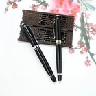 High quality Carbon fiber Metal roller ball point pen custom logo