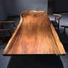 Wood rustic mdf and glass table chair restaurant