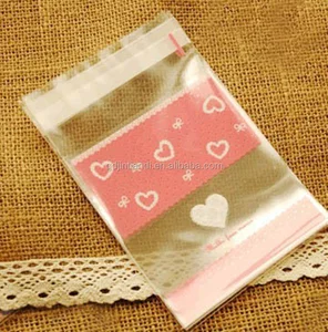 custom printed wedding door gift plastic packaging bag