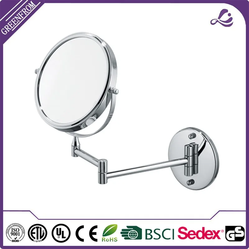 Professional led metal mirror bathroom led table mirror