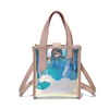 Waterproof Clear Shopping Bag Transparent PVC Tote Handbag