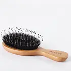 OEM ODM Small Kids Hair Brush Wooden bristle brush