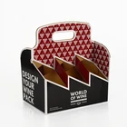 Bespoke Paper Liquor & Wine Bottles Stock Cardboard Beer Carrier Box