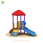Excellent mini cool playground equipment play system outdoor play set plan QX-068D