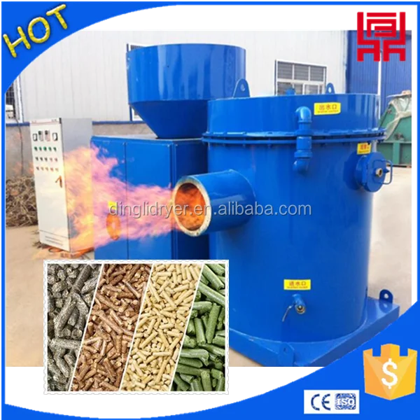 biomass particles burning machine