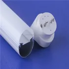 Indoor led tube light fitting factory price T8 oval tube light shell in China CE approved