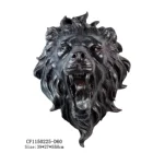 Antique Antique Antique 3D Resin Animal Leopard Lion Head Wall Stickers Art Home Decor