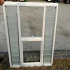 6mm Tempered Glass Shutter Pvc /Upvc Louver Windows Design PVC Plastic Window Louver