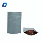 High quality aluminum foil resealable biodegradable plastic stand up pouch bag with zipper