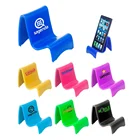 Wholesale promotion cheap price colorful ABS plastic beach chair shaped mobilephone cell phone holder