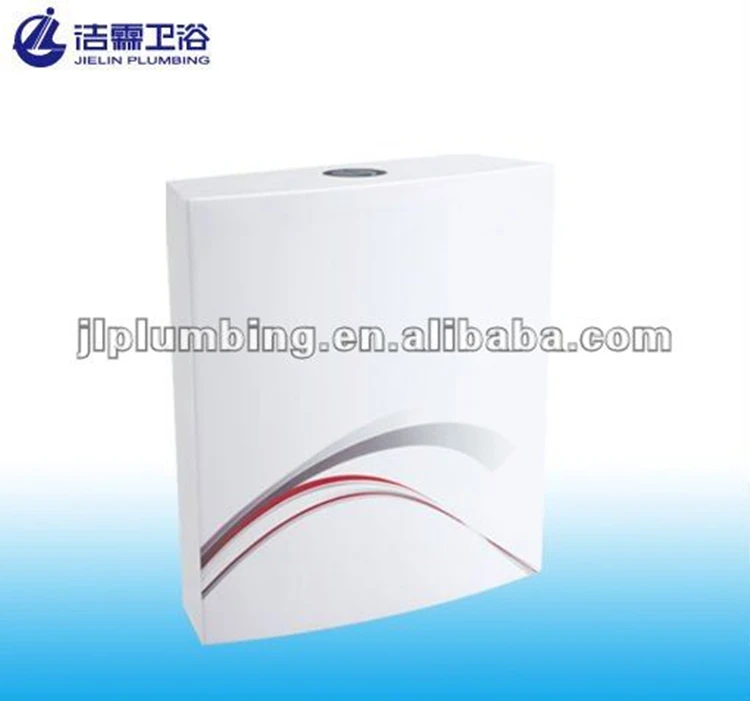 Hot selling T6006 flush cisern dual button plastic toilet water tank