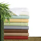 Soft Silky 100% Organic Bamboo Bedsheet Sheet Set for Kids Adult Bedding