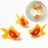Aquarium Fish Tank Plastic Swimming Artificial Fake Gold Fish Decoration Ornament