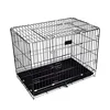 23 30 36 42 48 Inch Wholesale Folding Portable Indestructible Metal aluminum pet crate Dog Crate