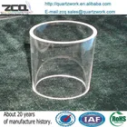 High Precision Pyrex Large Diameter Quartz Glass Tube