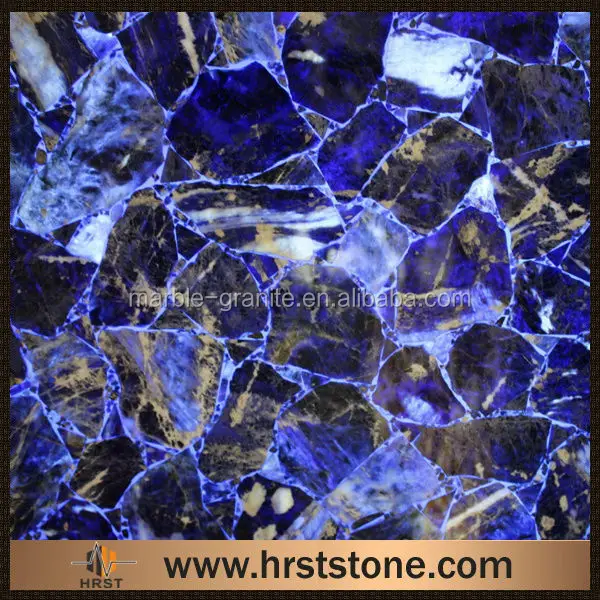 hot sale agate backlit blue