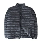 J0131 Wholesale Latest Design Nylon Bubble Puffer Jacket Clothes Soft Shell Light Goose Down Jacket For Men